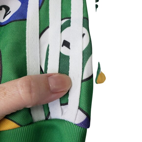 Rare Jeremy Scott x Adidas Green Billiards Track Jacket Pool Balls 2012 - Picture 14 of 15